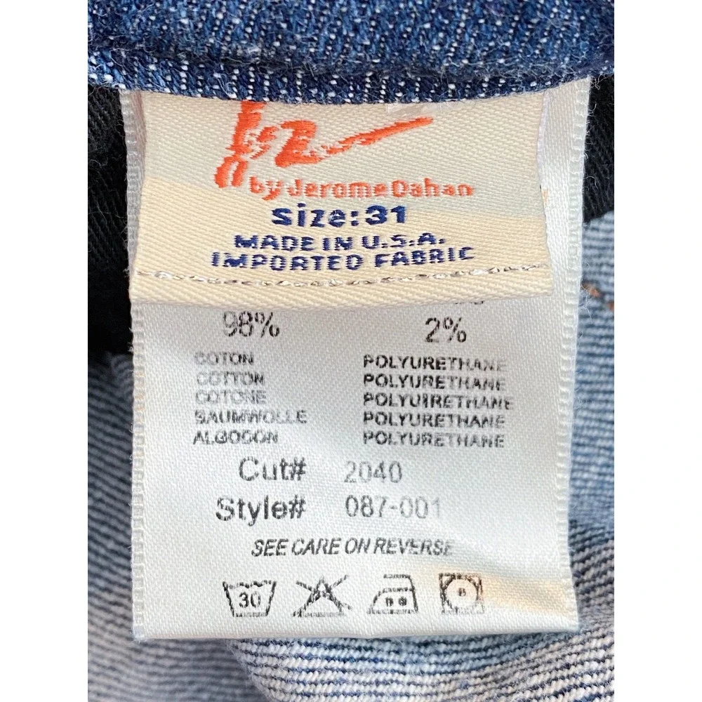 Citizens‎ of Humanity Women Danaway Jeans 31 Blue Low Rise Full Leg Flare Y2K